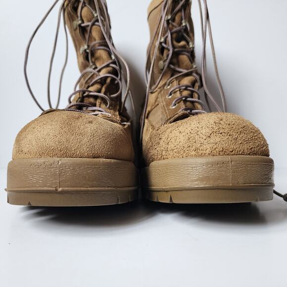 McRae Footwear Mens Size 12R Brown Military Flight Tactical Combat Boots Goretex - Picture 4 of 10